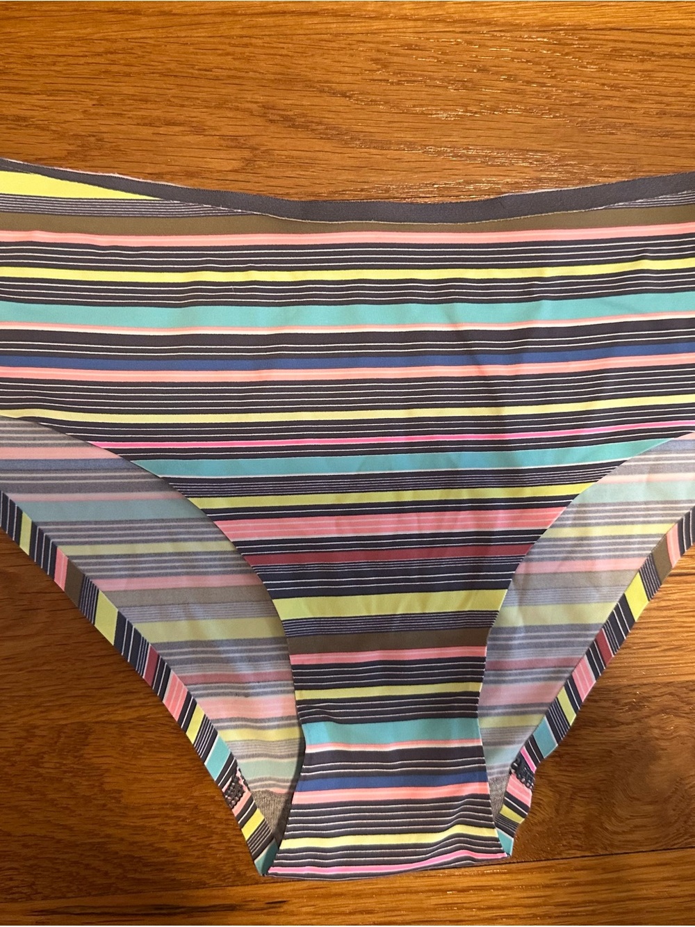 Women’s Multicolor Stripe Bikini Bottoms From Coobie Size S/M